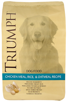 CHICKEN MEAL RICE & OATMEAL DOG FOOD