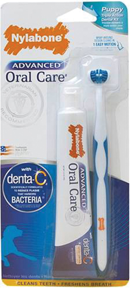 ADVANCED ORAL CARE TRIPLE ACTION PUPPY DENTAL KIT