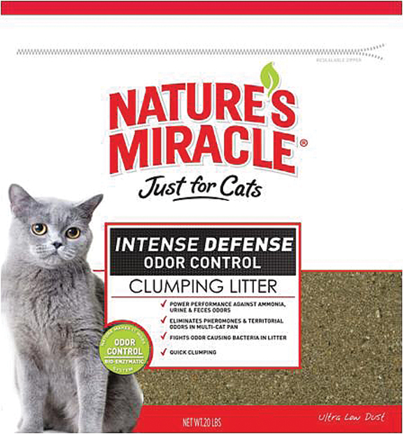 JUST FOR CATS INTENSE DEFENSE CLUMPING LITTER