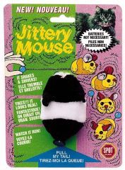 Plush Jittery Mouse Cat Toy