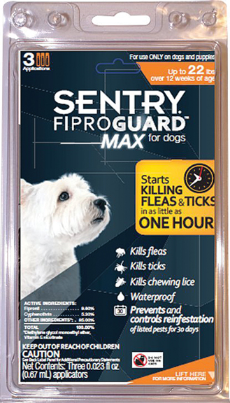 SENTRY FIPROGUARD MAX DOGS