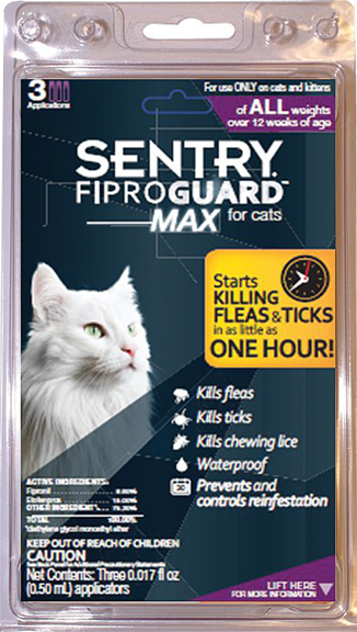 SENTRY FIPROGUARD MAX FOR CATS