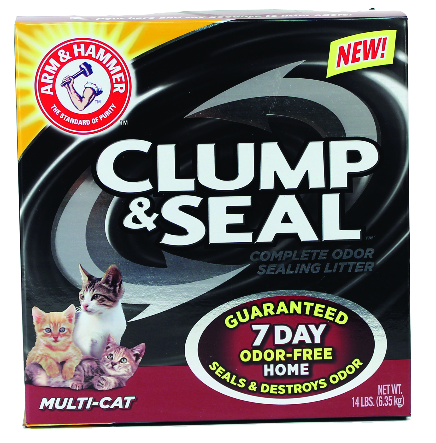 CLUMP & SEAL MULTI-CAT LITTER