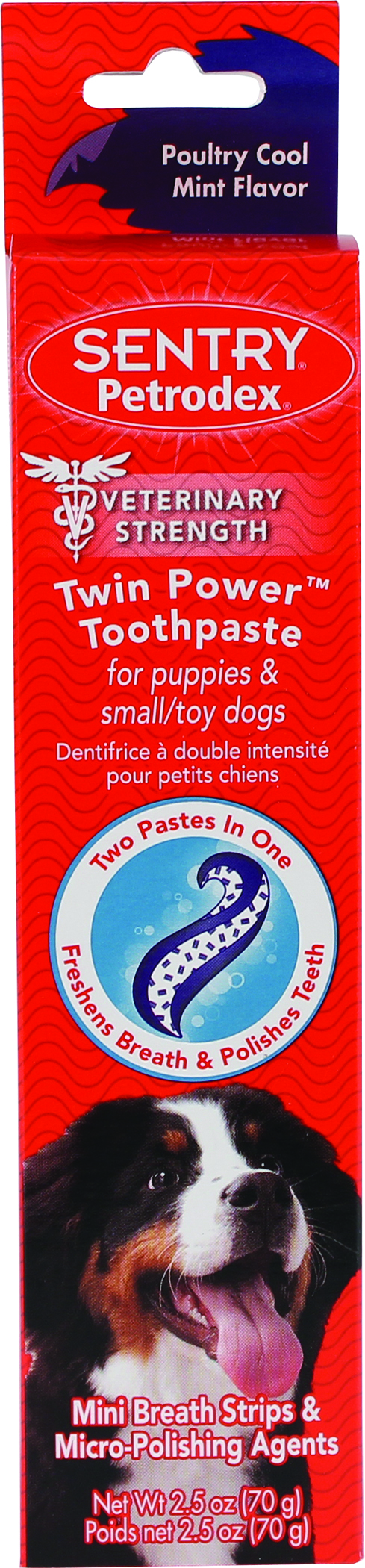 SENTRY PETRODEX TWIN POWER TOOTHPASTE FOR PUPPIES