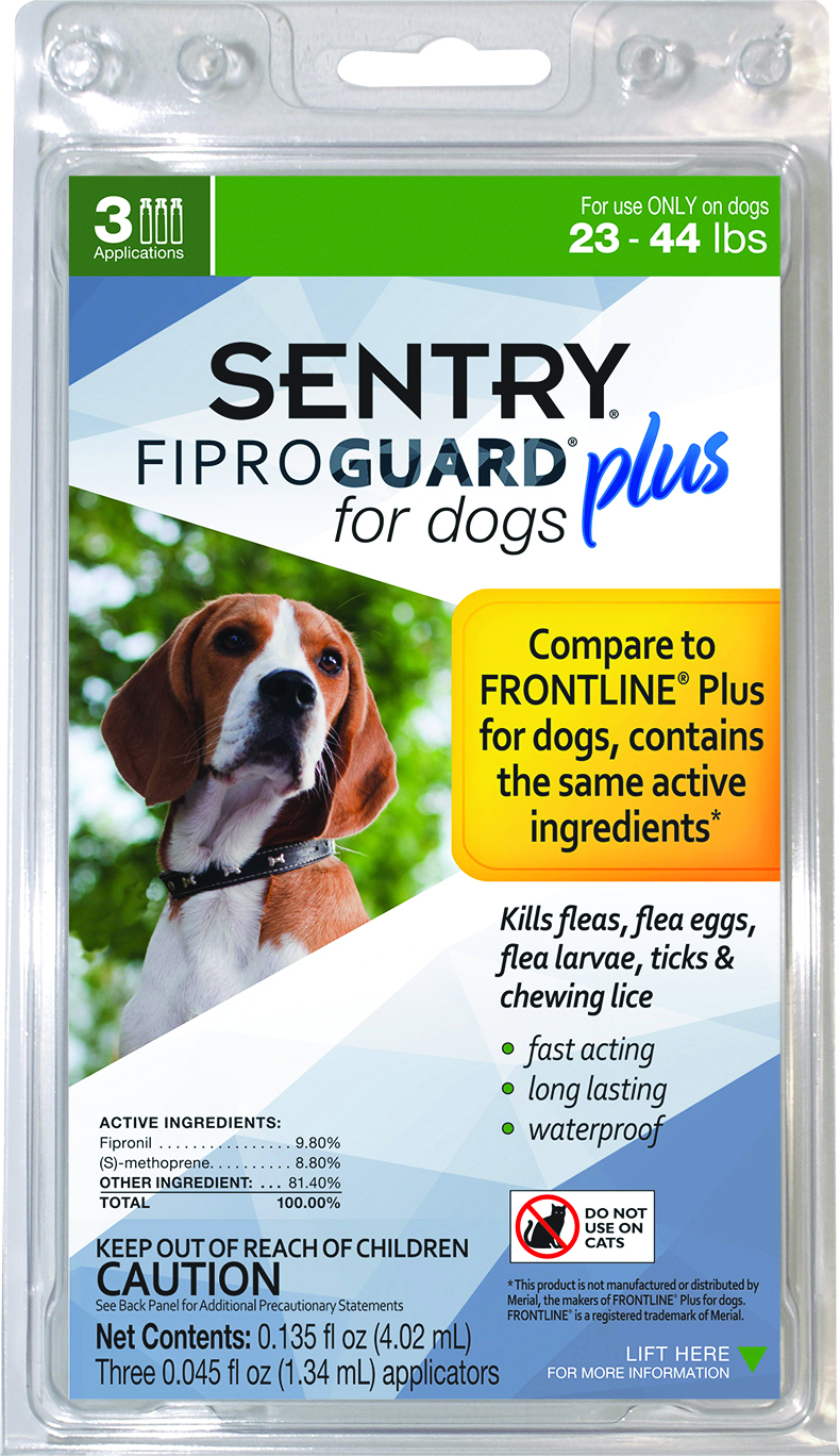 SENTRY FIPROGUARD PLUS DOG FLEA & TICK SPOT-ON
