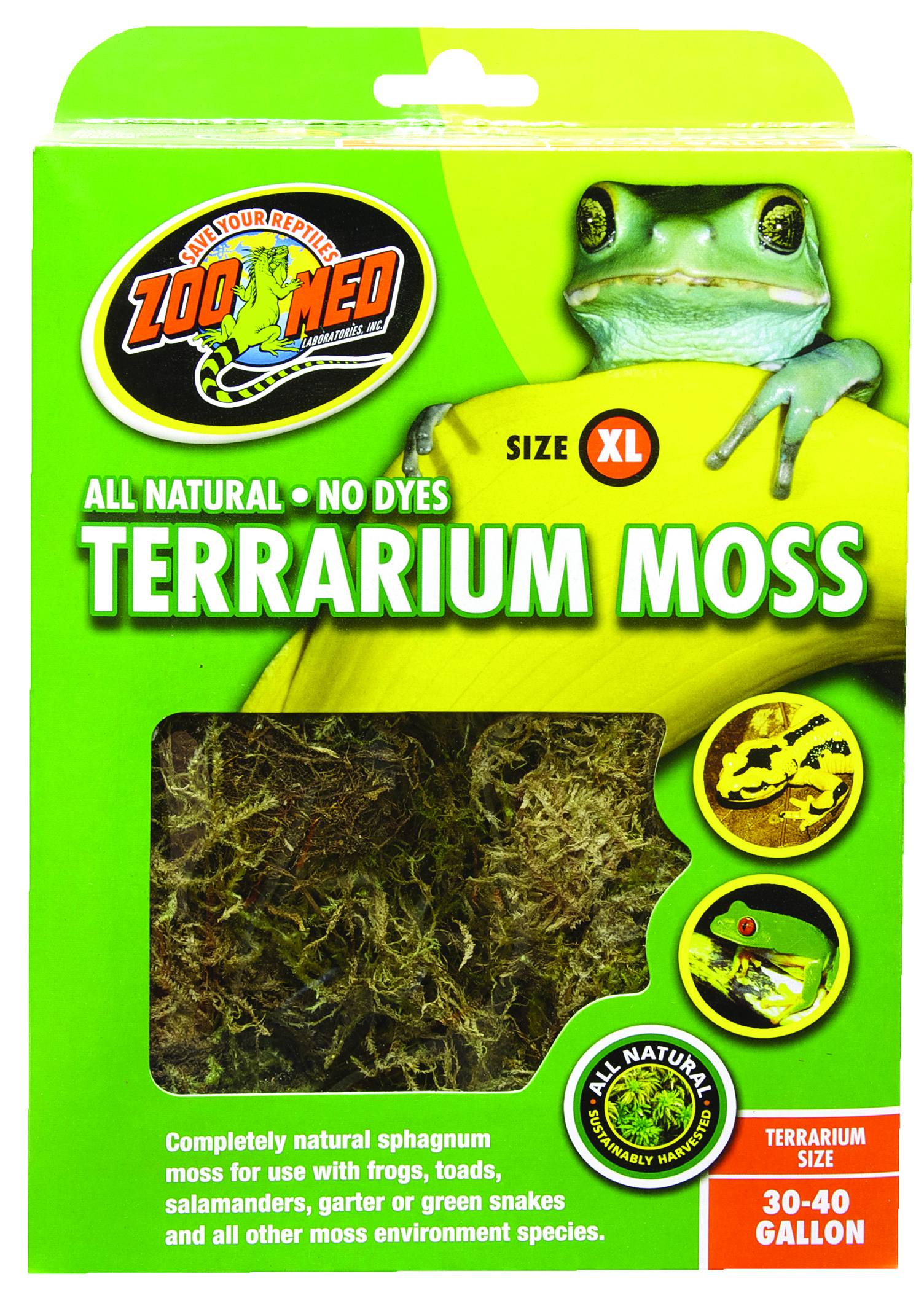 Terrarium Moss - 30-40 Gal.