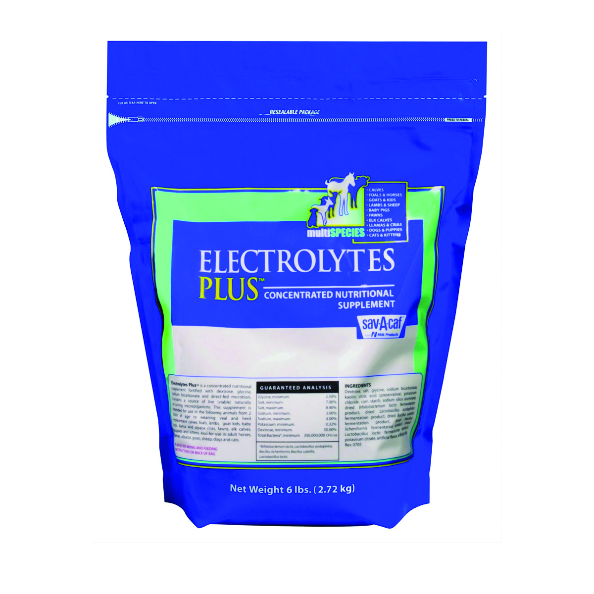 Electrolytes Plus  6 lb Bag