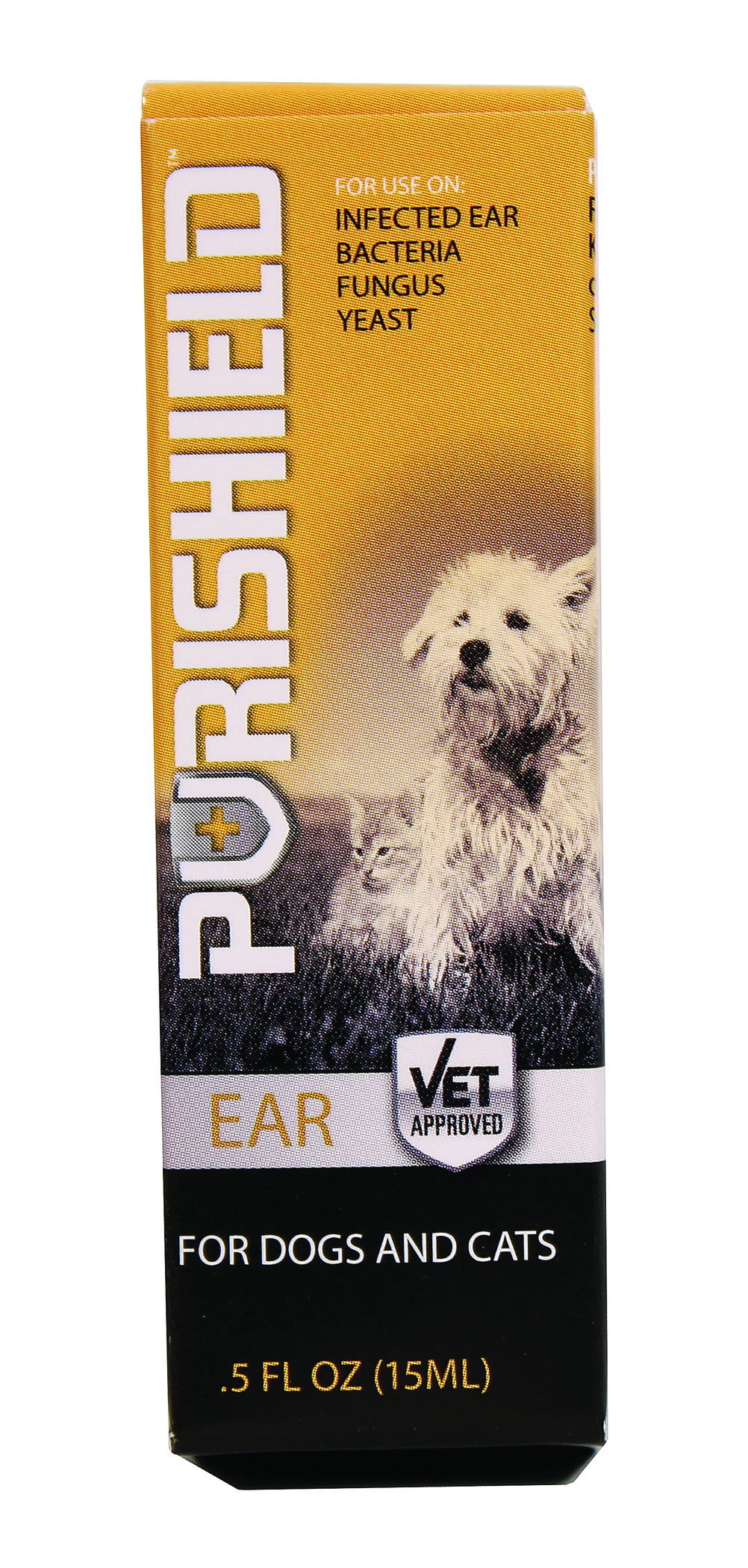 PURISHIELD EAR DROPS FOR DOGS AND CATS