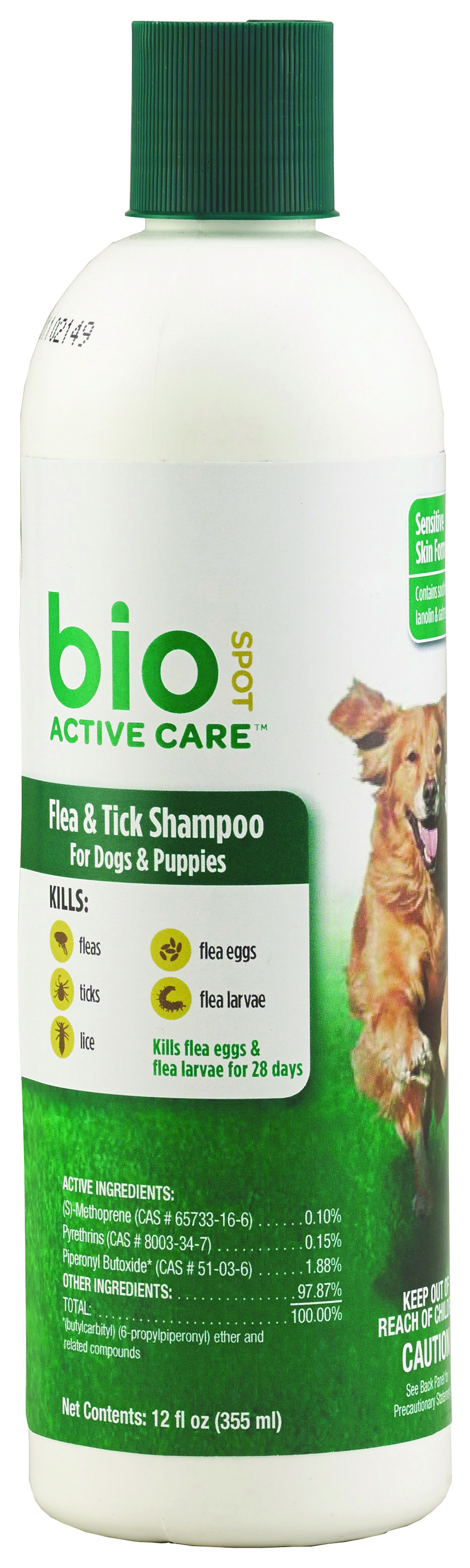 BIO SPOT ACTIVE CARE FLEA & TICK SHAMPOO DOGS
