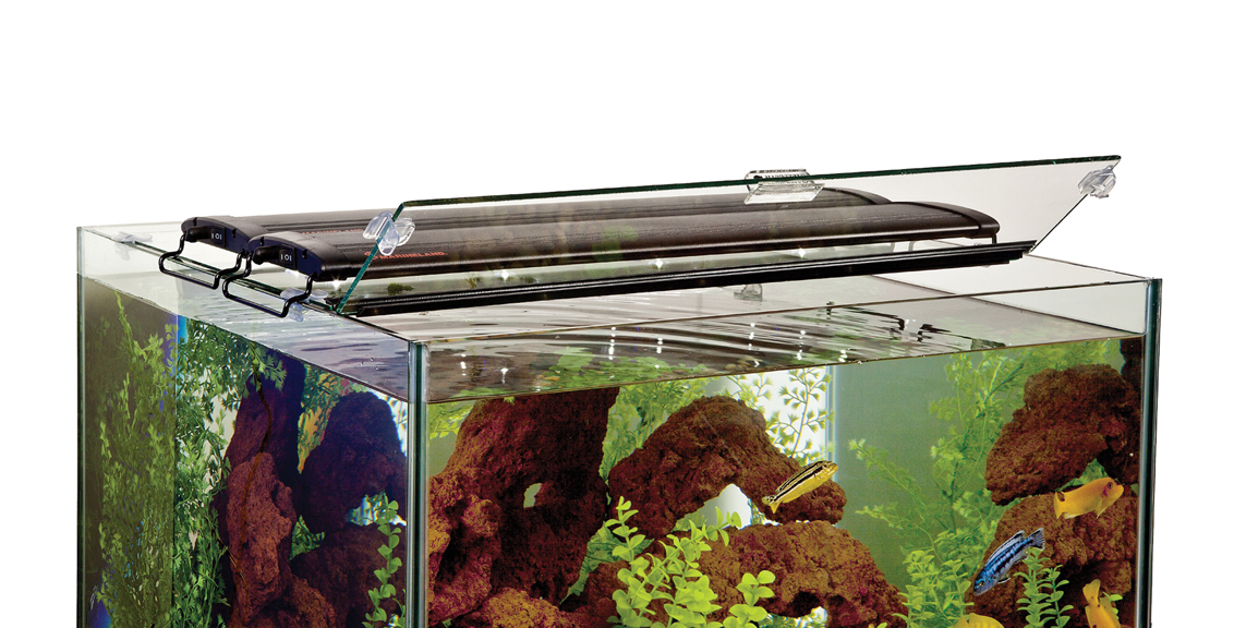 GLASS CANOPY FOR CUBE AQUARIUMS W/CLIPS
