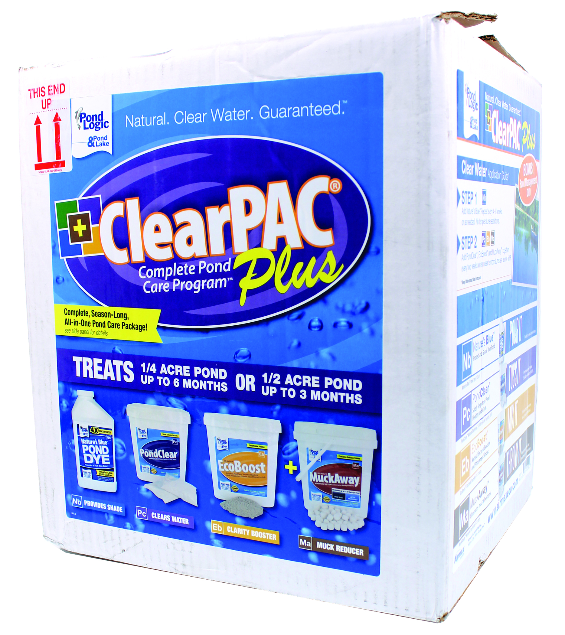 POND LOGIC CLEARPAC PLUS POND CARE PROGRAM