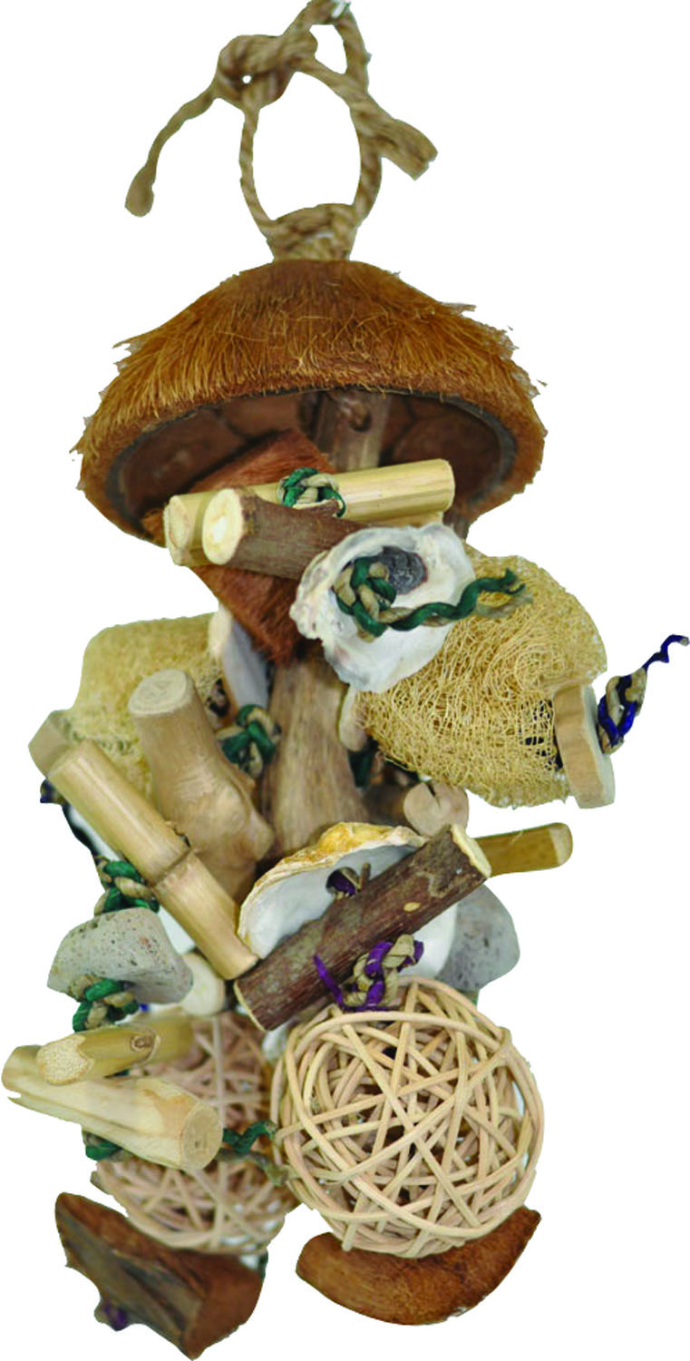 JAVA WOOD JAVA BUSH BIRD TOY