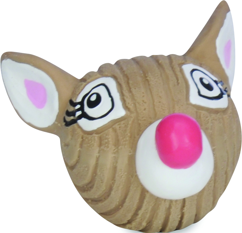 RUDY THE RUFF-TEX REINDEER DOG TOY