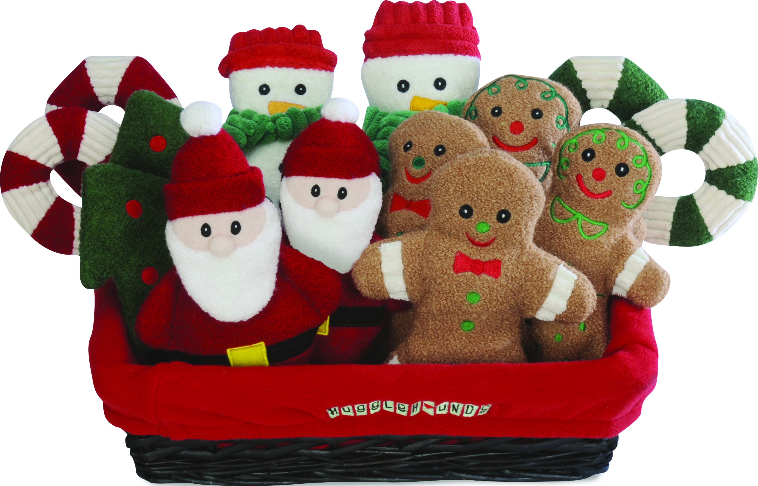 HOLIDAY DOG COOKIE BASKET