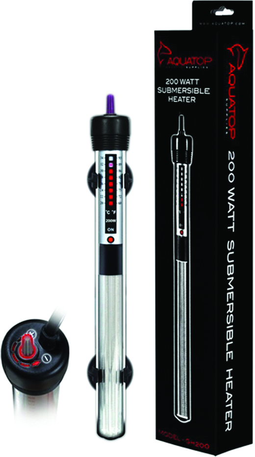 SUBMERSIBLE GLASS AQUARIUM HEATER