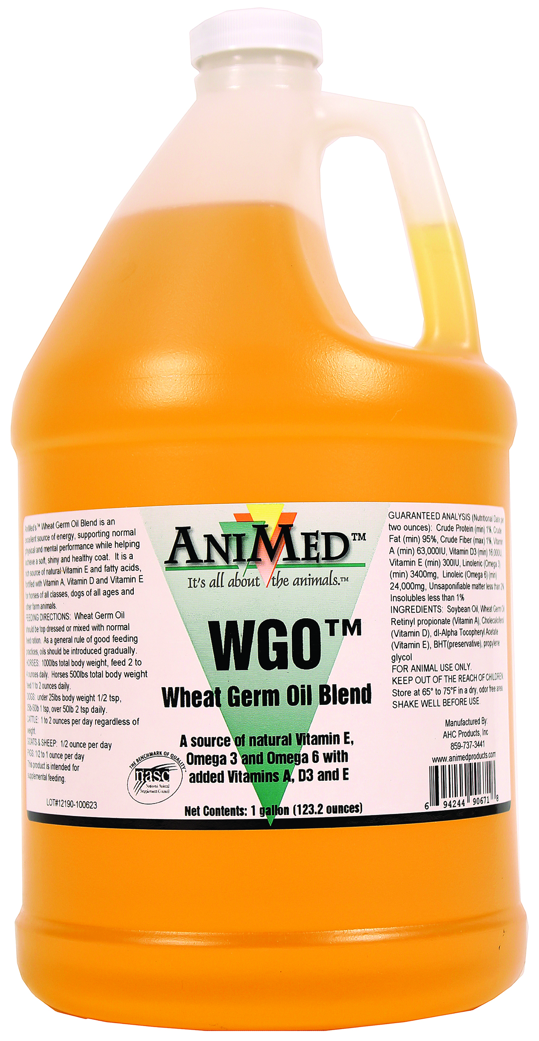 WGO WHEAT GERM OIL BLEND SUPPLEMENT