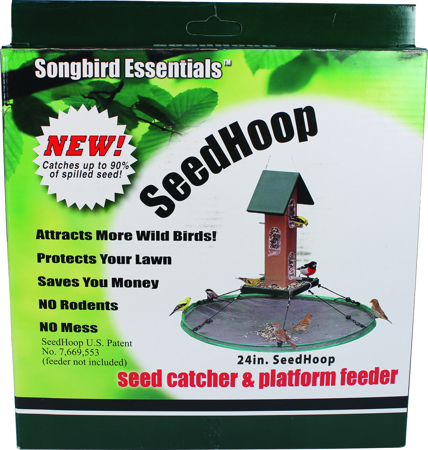 SEED HOOP SEED CATCHER & PLATFORM FEEDER