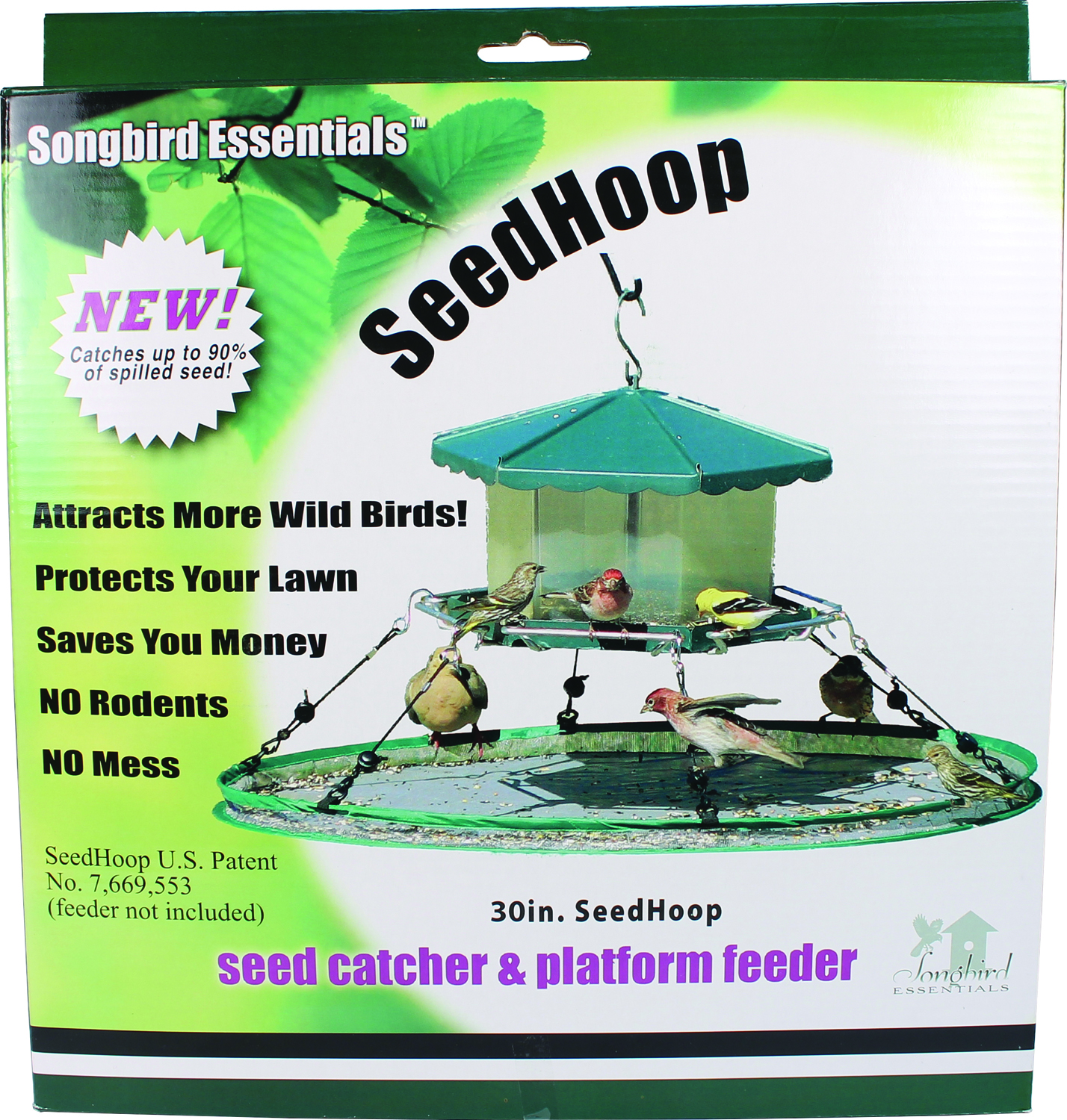 SEED HOOP SEED CATCHER & PLATFORM FEEDER