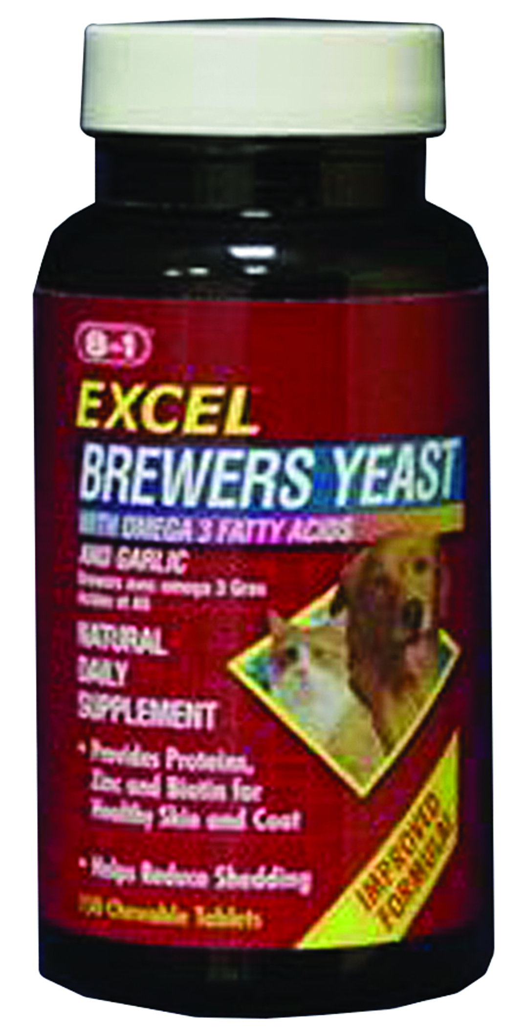 EXCEL BREWERS YEAST WITH FATTY ACIDS & GARLIC