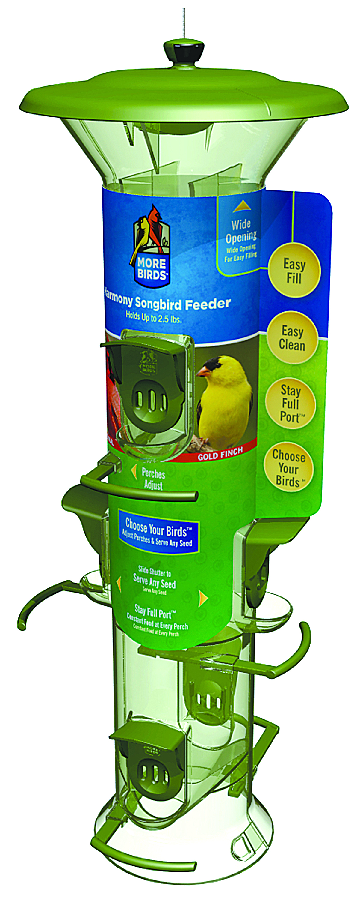 HARMONY TUBE FEEDER 6 PORT