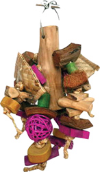 JAVA WOOD CHUNKY MONSTER BIRD TOY