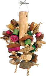 JAVA WOOD CHUNKY MONSTER BIRD TOY