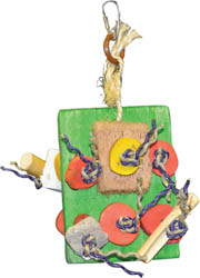 JAVA WOOD NIK-NAK BIRD TOY