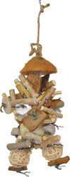 JAVA WOOD JAVA BUSH BIRD TOY