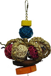 JAVA WOOD SILLY BUTTERFLY BIRD TOY