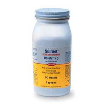 Sulmet Oblets 2.5 gm   100 Bottle