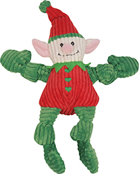 HOLIDAY ELF KNOTTIE DOG TOY