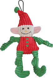 HOLIDAY ELF KNOTTIE DOG TOY