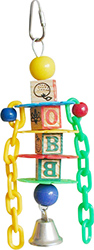 HAPPY BEAKS PETITE LEARNING BLOCKS BIRD TOY