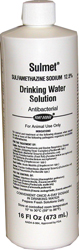 Sulmet Water Solution   16 oz