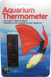 AQUARIUM  VERTICAL THERMOMETER