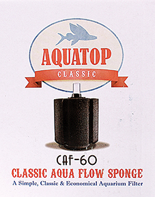 CLASSIC AQUA FLOW SPONGE AQUARIUM FILTER