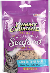 YUMMY CHUMMIES GRAIN FREE WILD ALASKA CAT TREATS