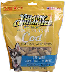 YUMMY CHUMMIES GRAIN FREE WILD ALASKA DOG TREATS