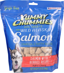 YUMMY CHUMMIES GRAIN FREE WILD ALASKA DOG TREATS