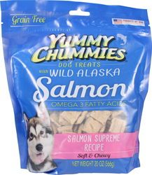 YUMMY CHUMMIES GRAIN FREE WILD ALASKA DOG TREATS