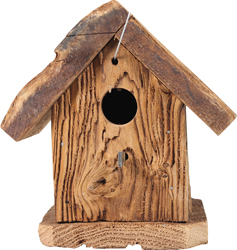 RUSTIC BIRD HOUSE