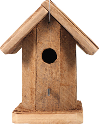 ROUND BIRD HOUSE