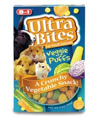 ULTRA BITES VEGGIE PUFFS FOR SMALL ANIMALS