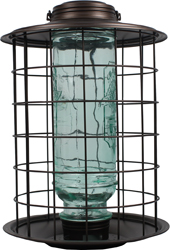 MORE BIRDS CAGED SONGBIRD VINTAGE FEEDER