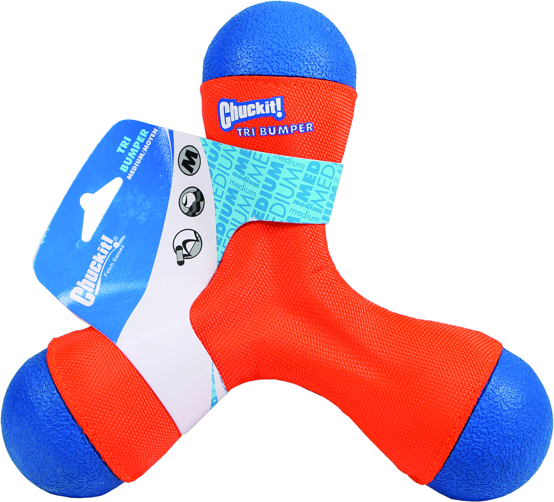 CHUCKIT TRI BUMPER DOG TOY