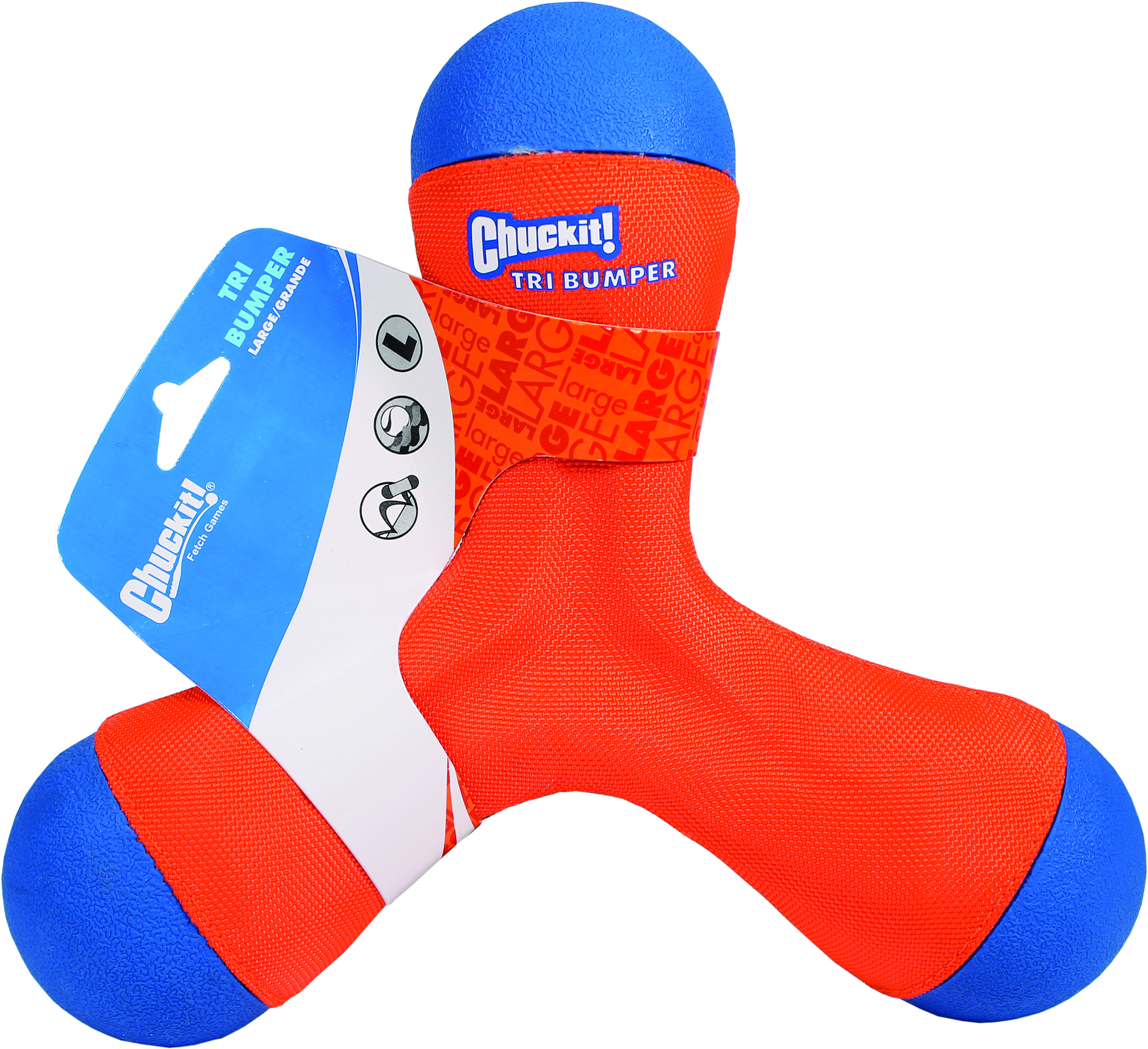 CHUCKIT TRI BUMPER DOG TOY