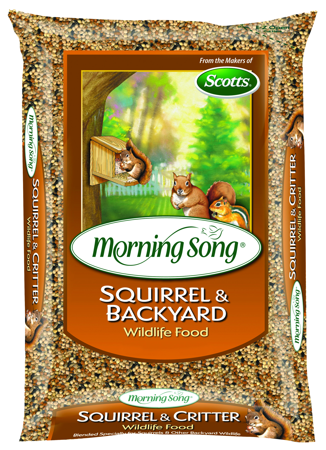 MORNING SONG SQUIRREL AND BACKYARD WILDLIFE FOOD