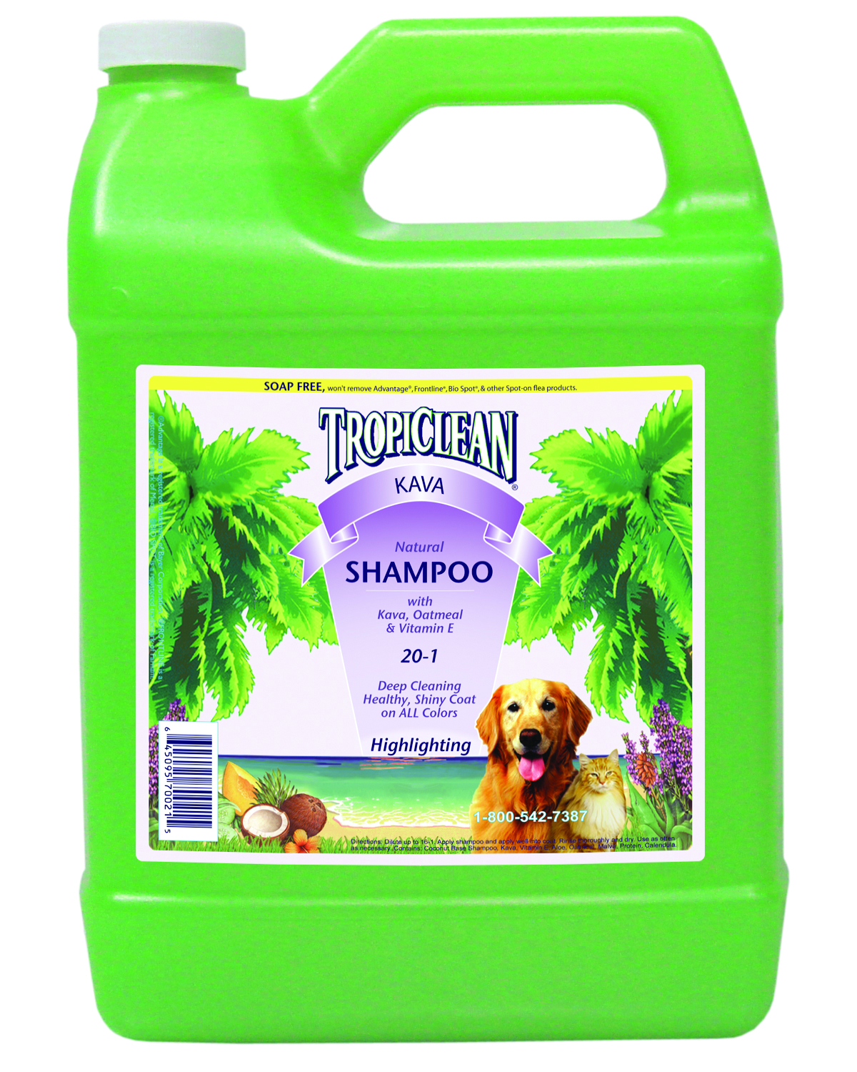 TROPICLEAN KAVA SHAMPOO