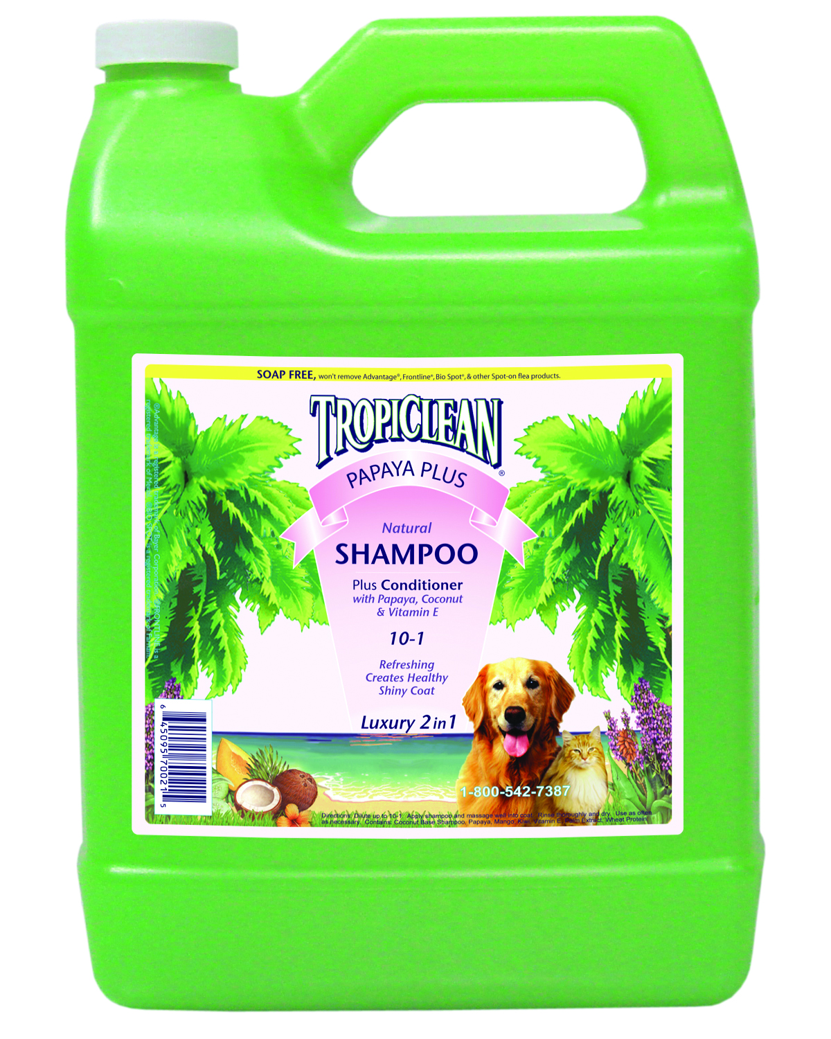 TROPICLEAN PAPAYA SHAMPOO