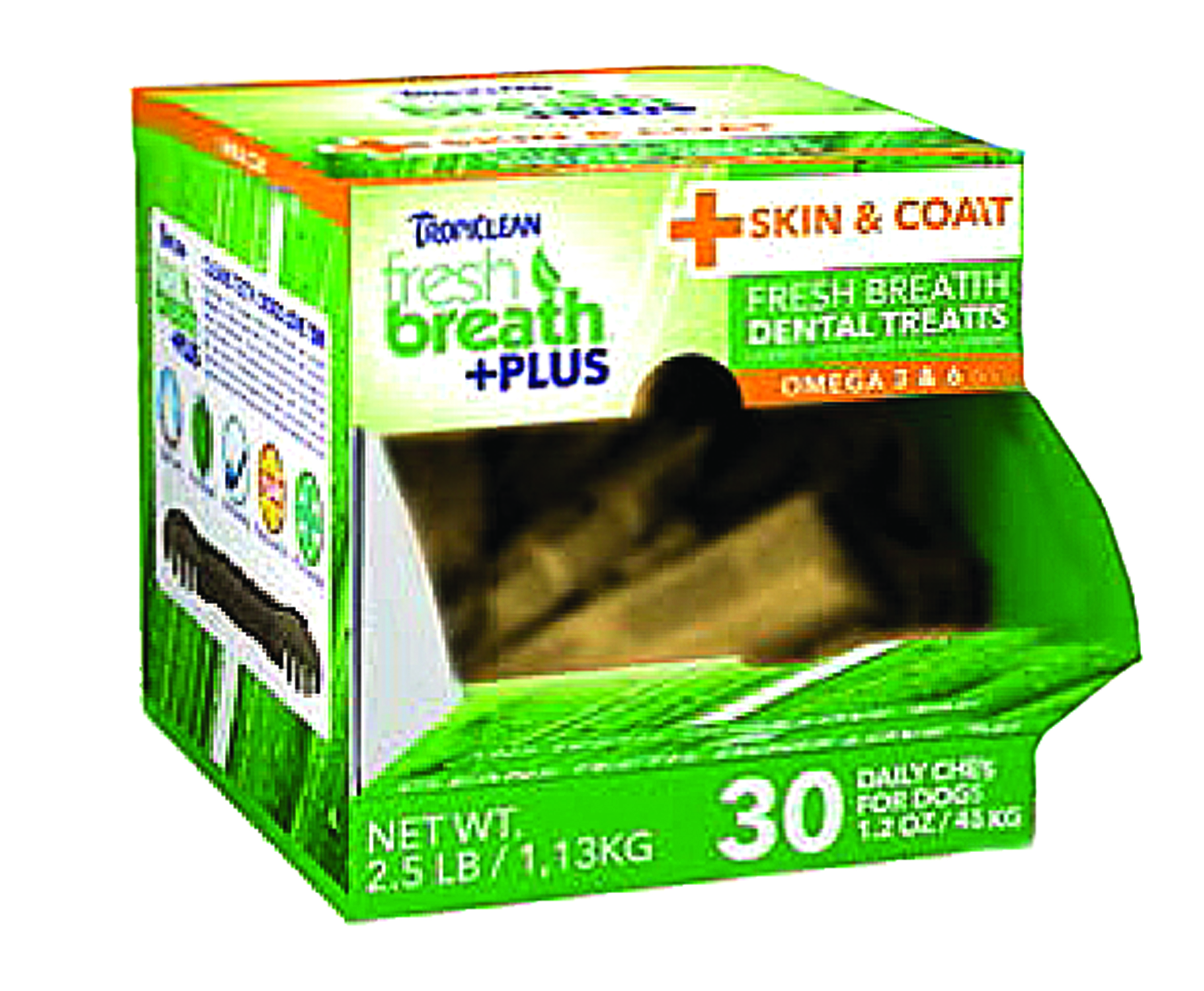 FRESH BREATH PLUS DENTAL DOG TREATS COUNTER DISPLY